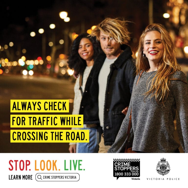 Stop. Look. Live.